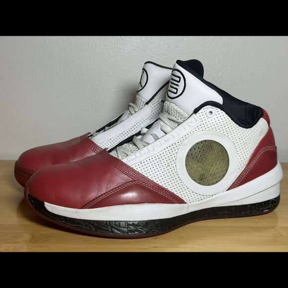 Size 9 - Nike Air Jordan Welcome Home Dwayne Wade Red 387358-101 - Picture 6 of 11